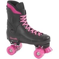 sfr street 86 quad roller skates pink trim