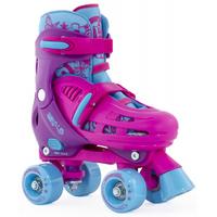 SFR Hurricane Adjustable Quad Roller Skates - Pink