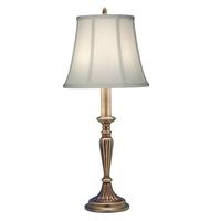 SF/RYE Rye Antique Brass Table Lamp with Shade
