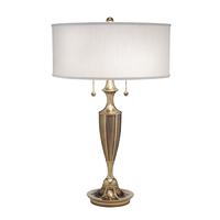 SF/GATSBY BB Gatsby Burnished Brass Zinc Cast Table Lamp with Shade