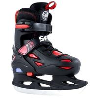 SFR Ice Skates - Eclipse Lights Black/Red