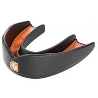 shockdoctor ultra rugby mouthguard youths blackorange