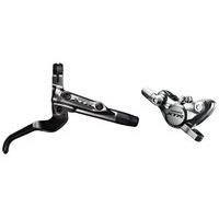 shimano xtr m9000 race hydraulic disc brake single silver front