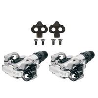 Shimano PDM520 Clipless SPD Bicycle Cycling Pedals SILVER \