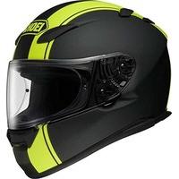 Shoei XR-1100 Glacier TC3 Full Face Motorcycle Helmet Matt Black / Yellow S (55-56cm)
