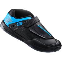 shimano am9 spd mtb shoe blackblue