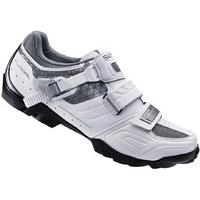 shimano wm64 womens spd shoe whiteblack