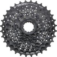 shimano hg31 8 speed cassette 11 34t black