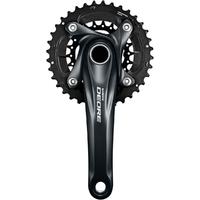 shimano deore m617 chainset 175mm 3622t black