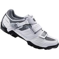 shimano wm64 spd womens clip in mtb shoe blackwhite