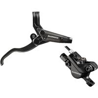 shimano m447m445 beld disc brake lever and post mount calliper front