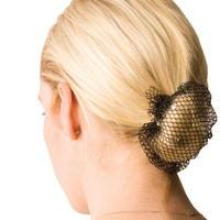 Showquest Bun Net With Crystals Black One Size