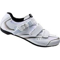 shimano wr42 womens spd road shoes white