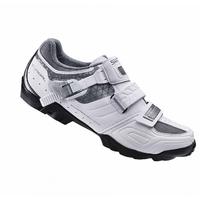 shimano wm64 womens spd shoe whiteblack