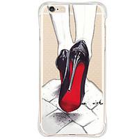 Shockproof/Pattern Sexy Lady High-heeled Shoes TPU Soft Case For Apple iPhone 6s Plus/6 Plus/iPhone 6s/6/iPhone SE/5s/5