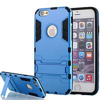 Shockproof Hybrid Rugged PC Silica Gel Armor Case for iPhone 6/6S (Assorted Colors)