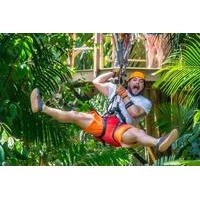 Shore Excursion: Cave Tubing and Zipline Adventure from Belize City