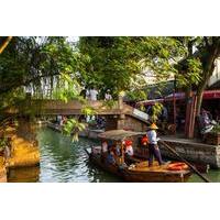shanghai group tour zhujiajiao water town and huangpu river night crui ...