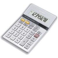 Sharp EL-330ERB Desktop Calculator - Silver