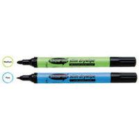 Show-me Fine Point Slim Barrel Drywipe Marker Black Pk100