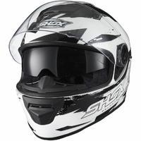 Shox Assault Trigger Motorcycle Helmet & Visor