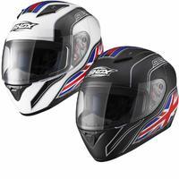 Shox Axxis Identity ACU Motorcycle Helmet