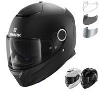 Shark Spartan Dual Black Motorcycle Helmet & Visor