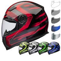Shox Sniper Skar Motorcycle Helm...