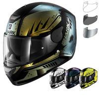 Shark D-Skwal Dharkov Motorcycle Helmet & Visor