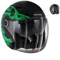 Shark RSJ Hotspur Open Face Motorcycle Helmet