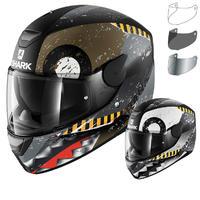 Shark D-Skwal Saurus Motorcycle Helmet & Visor