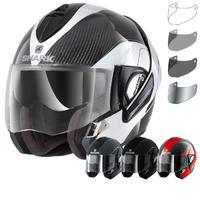 Shark Evoline Pro Carbon Flip Front Motorcycle Helmet &amp; Visor