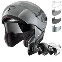 Shark OpenLine Pinlock Prime Flip Front Motorcycle Helmet & Visor