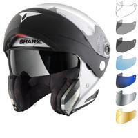 Shark OpenLine Pinlock D-Tone Flip Front Motorcycle Helmet & Visor