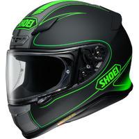 shoei nxr flagger motorcycle helmet amp visor