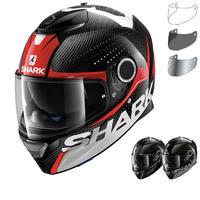 Shark Spartan Carbon Cliff Motorcycle Helmet & Visor