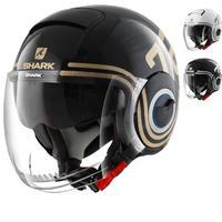 shark nano 72 open face motorcycle helmet