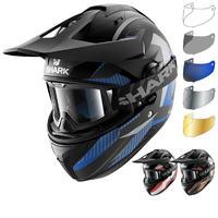 shark explore r peka dual sport helmet amp visor