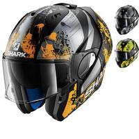 shark evo one falhout flip front motorcycle helmet