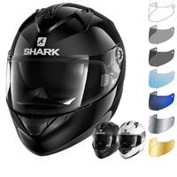 Shark Ridill Blank Motorcycle Helmet & Visor