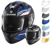 Shark Ridill Tika Mat Motorcycle Helmet & Visor