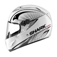 SHARK Race-R Lucha White/Silver/Black