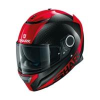 SHARK Spartan Carbon red