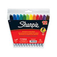 sharpie markers fine asst pk12 s0811070