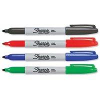 SHARPIE MARKERS FINE ASST PK4 S0810970