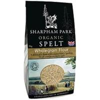 Sharpham Park Org Wholegrain Spelt Flour 1000g