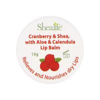 Shealife Cranberry & Shea With Aloe & Calendula Lip Balm