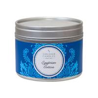 shearer candles egyptian cotton small candle tin