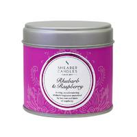 shearer candles rhubarb raspberry large jar candle tin