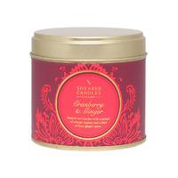 shearer candles cranberry ginger large jar candle tin